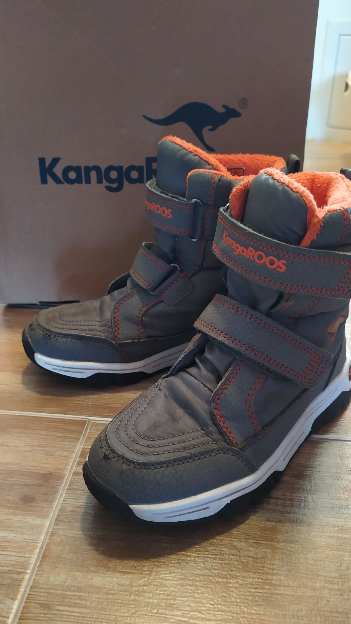 KangaROOS buty zimowe, śniegowce r. 30