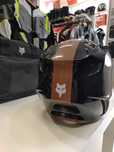 Kask FOX V3 RS  Optical cross enduro czarno biały mips rozmiar S