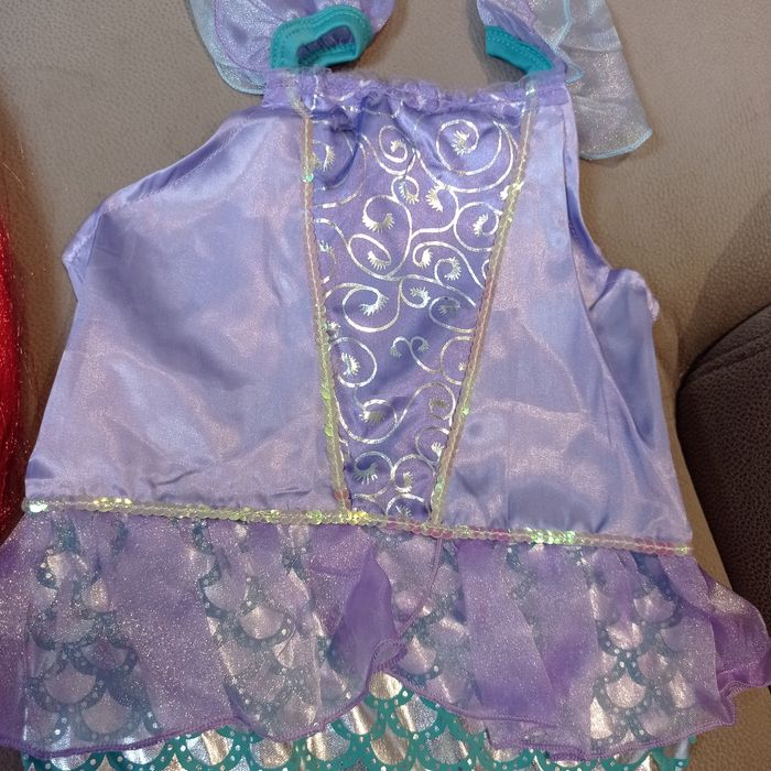 Sukienka Strój przebranie księżniczka Syrenka Ariel r.110-116