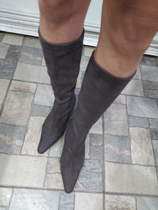 Чоботи козаки,ковбойки (шкіра),чулки,
