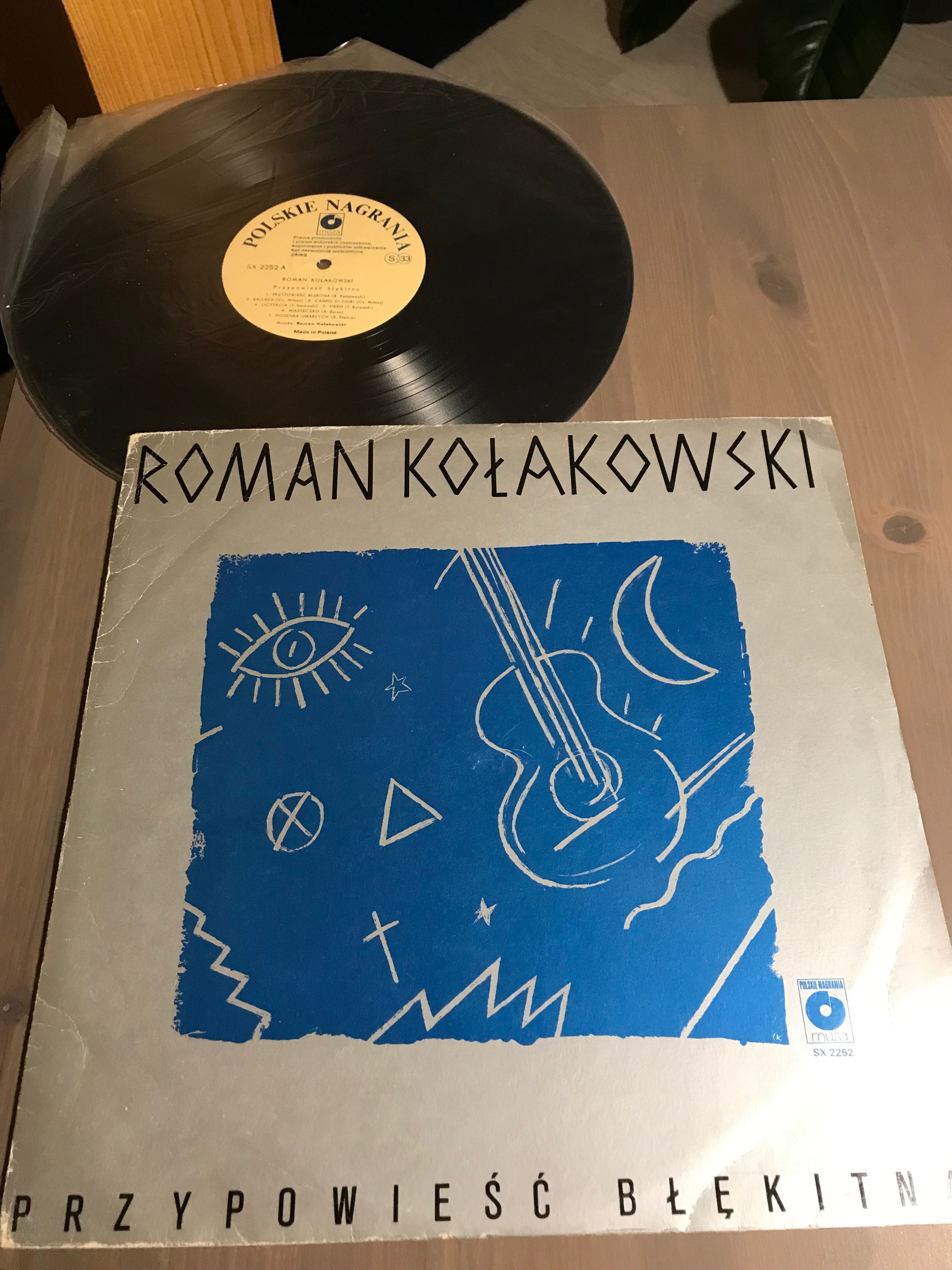 Roman Kołakowski Przypowieść Błękitna płyta winylowa 1985