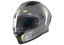 Мотошолом MT Stinger 2 A12 Solid Gloss Grey в Артмото Кременчук