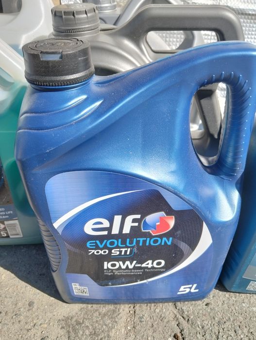 Моторна олива масло Шелл shell helih hx7 Elf ельф 10w40 700sti 5L