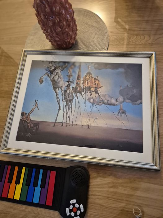 Kuszenie sw. Antoniego salvador dali obraz surrrealizm rama galieria