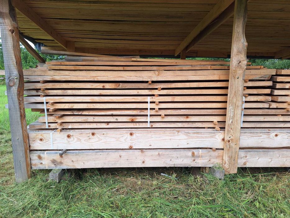 Drewno budowlane-konstrukcyjne suche - Jodła-krokwie, kantówki, deski