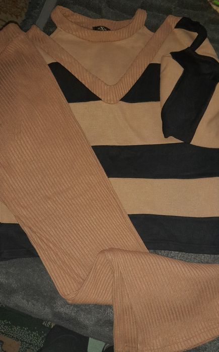 Костюм палаццо  та Комбінезон для вагітних,   колір  хакі. Нов