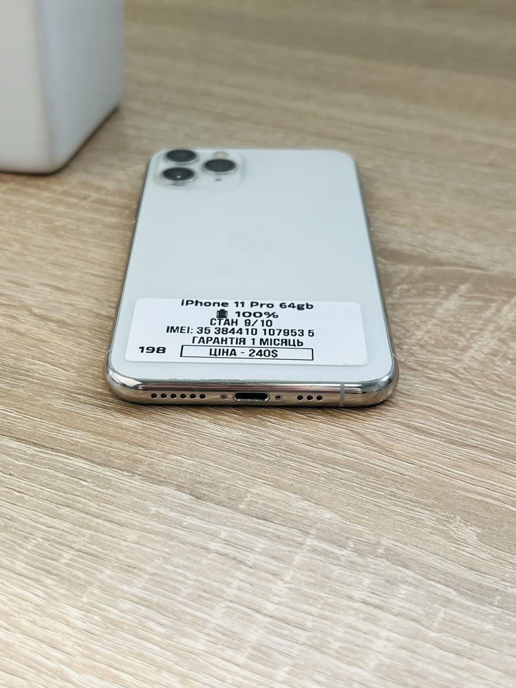 Iphone 11 Pro 64gb Silver Neverlock