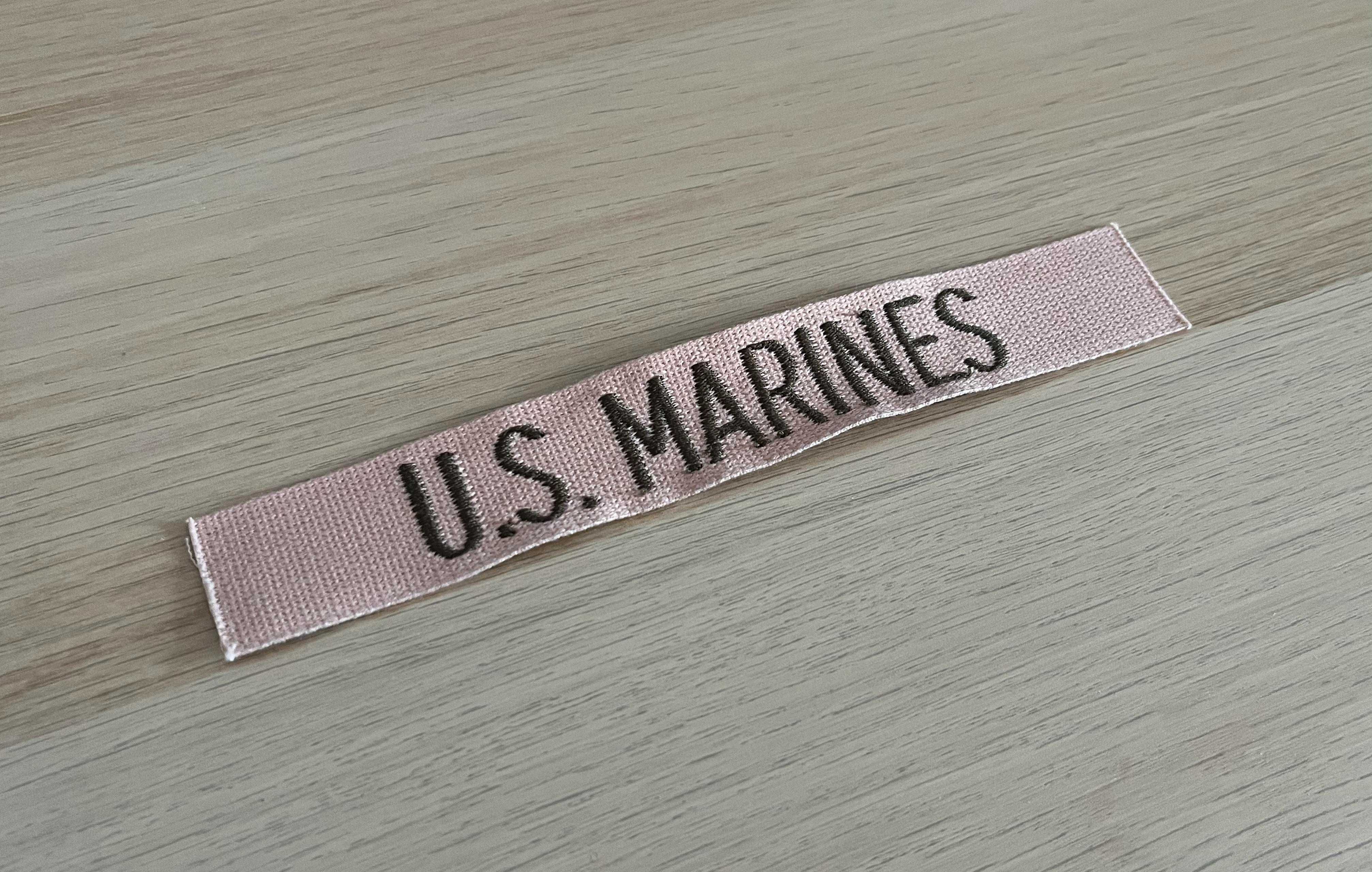 Naszywka USA - Tape US MARINES (USMC) DCU - military