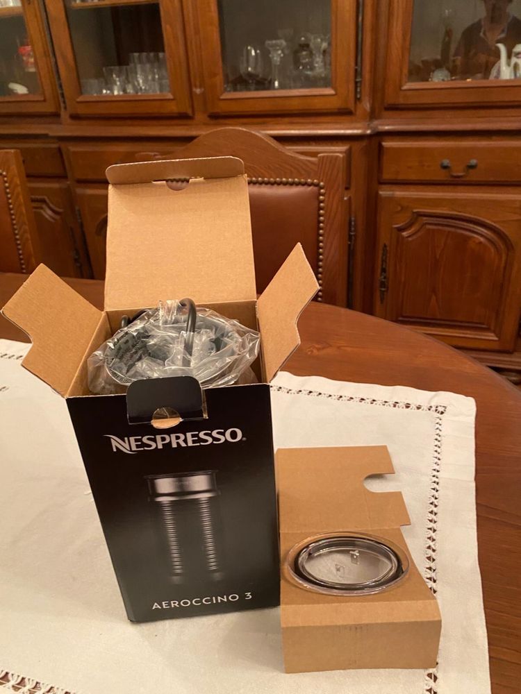 NOVO Nespresso aeroccino 3 maquina espuma leite