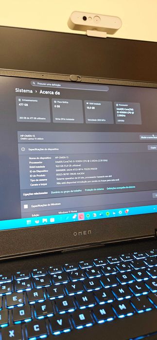 Hp Omen 15 - ek0xx