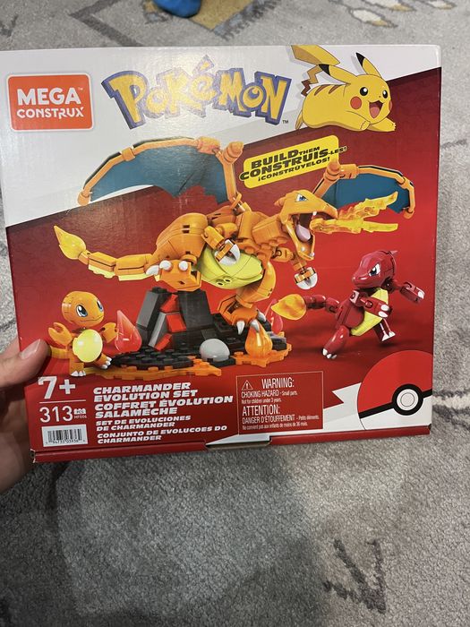 Zestaw pokemon lego mega HFH06