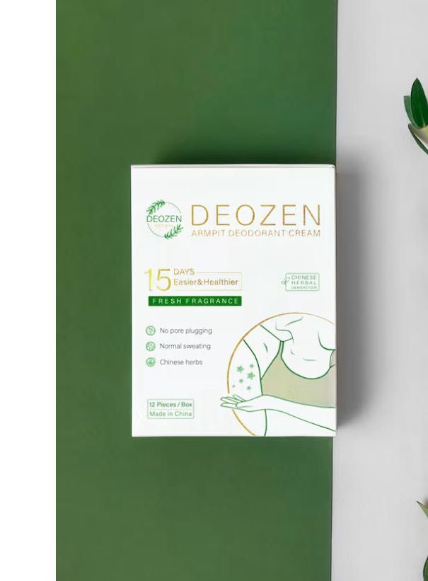 Krem pod pachy Dezodorant Deozen Dezodorant dla kobiet i mężczyzn