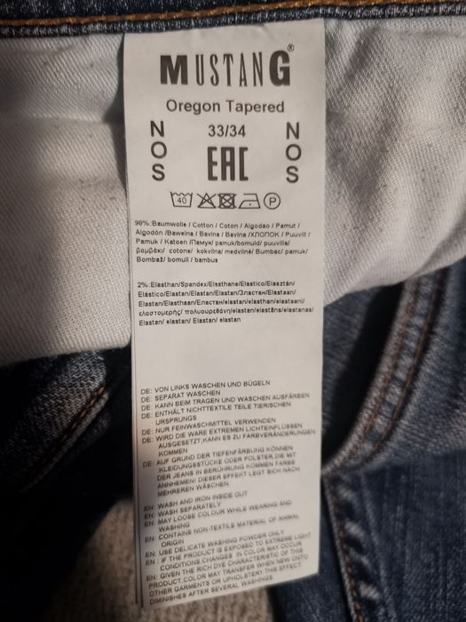 Spodnie męskie Mustang 33/34