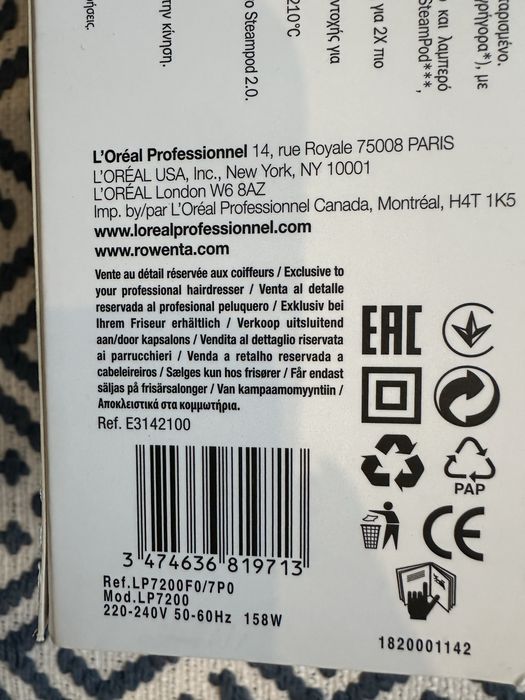 Steampod 3.0 L’oreal