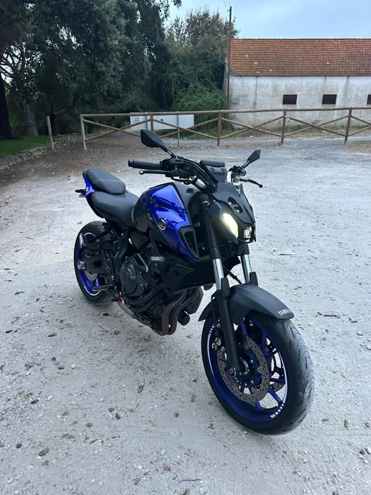 Yamaha MT-07.  35 kW — deslimitada de 2023
