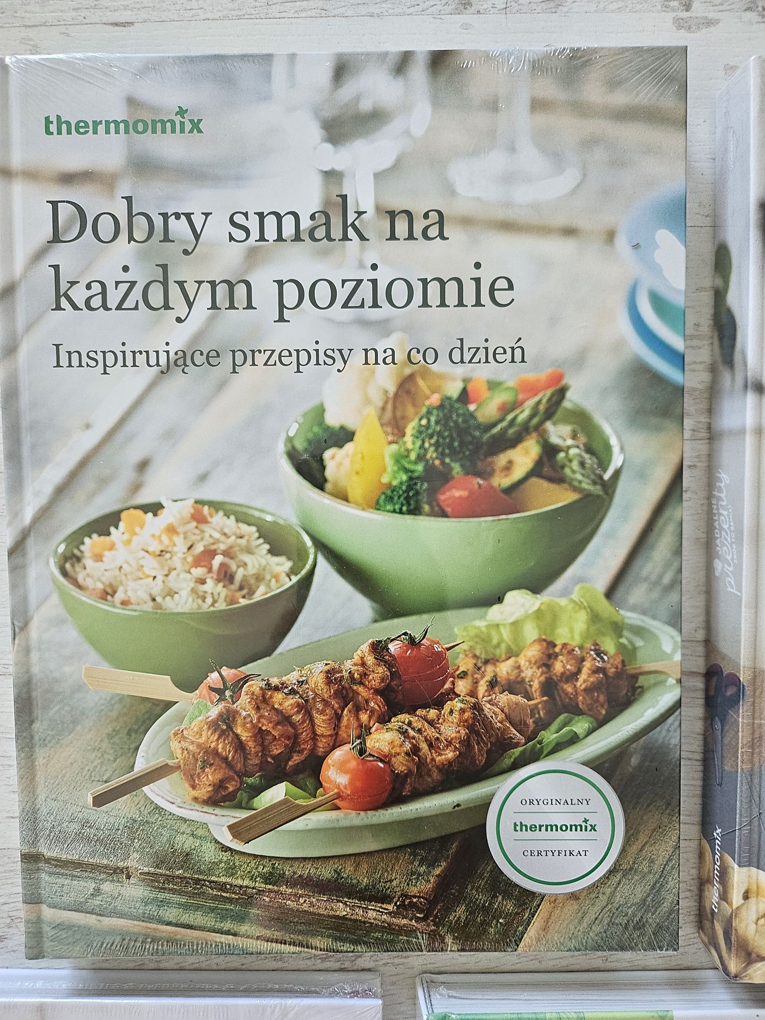 Książka z pomysłami kulinarnymi do Thermomix,
