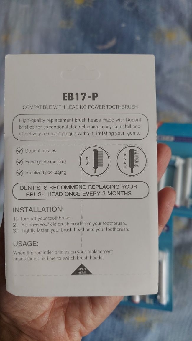 18 sztuk końcówek do szczoteczki Oral-b