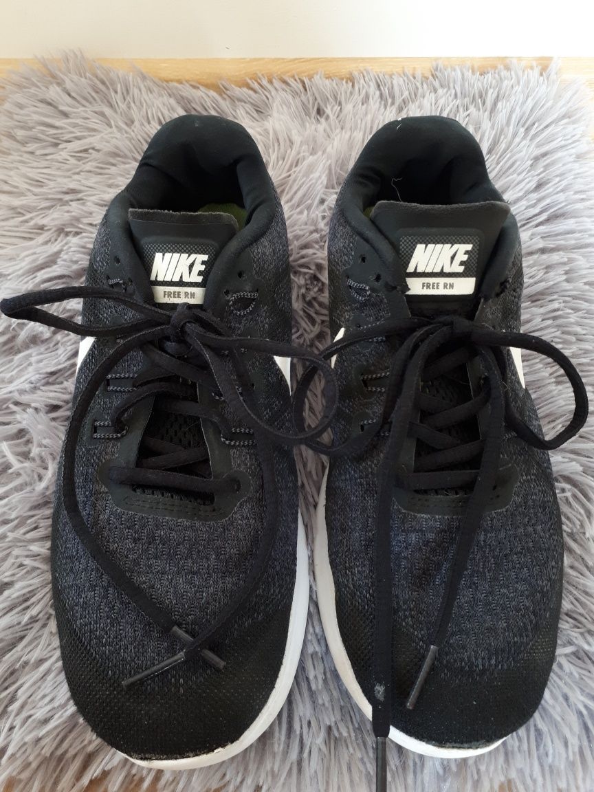 Nike Free RN 39 czarne melanż
