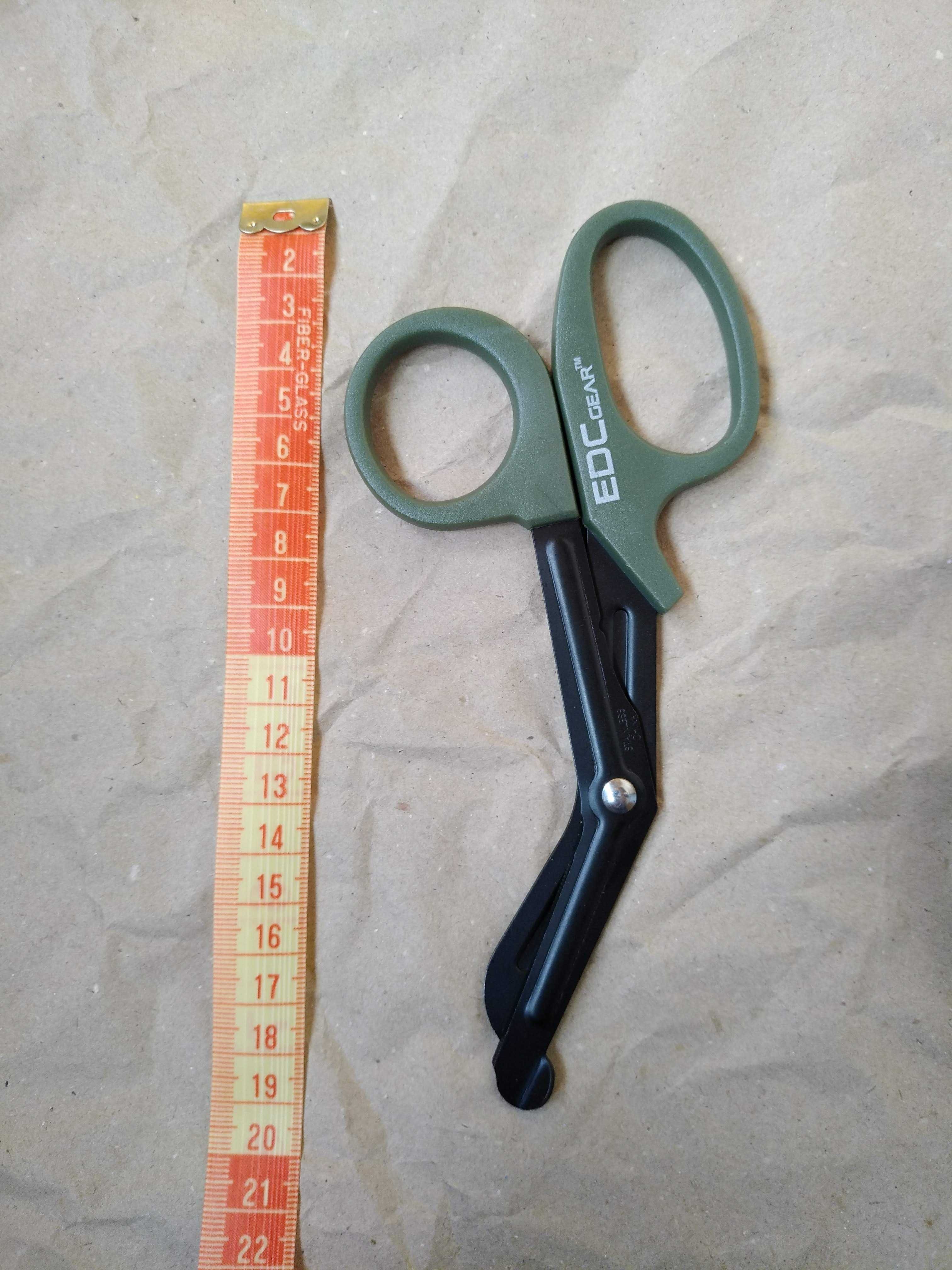 Ножиці тактичні EDC 18.3 см атравматичні медичні ножницы тактические