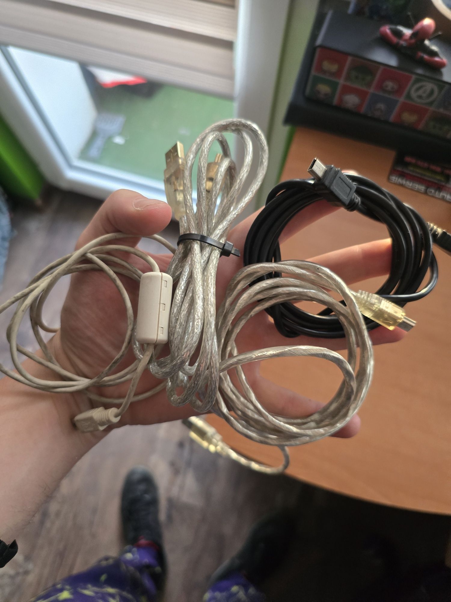 Kabel mini USB do ładowania move i pady PlayStation 3 Ps3 Pad zasilacz