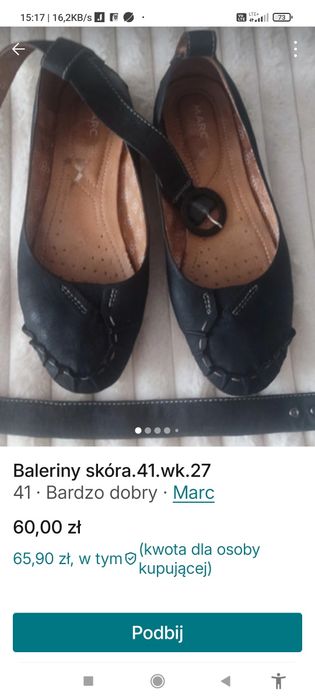 Buty 41 wkładka 27