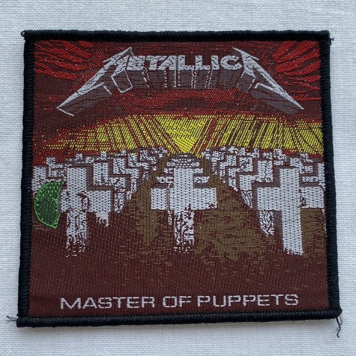 Patch original Metallica Masters of Puppets