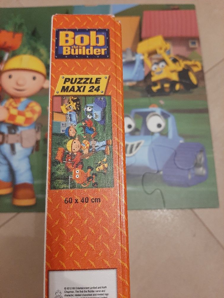 Puzzle  Bob Budowniczy, maxi 24 elementy