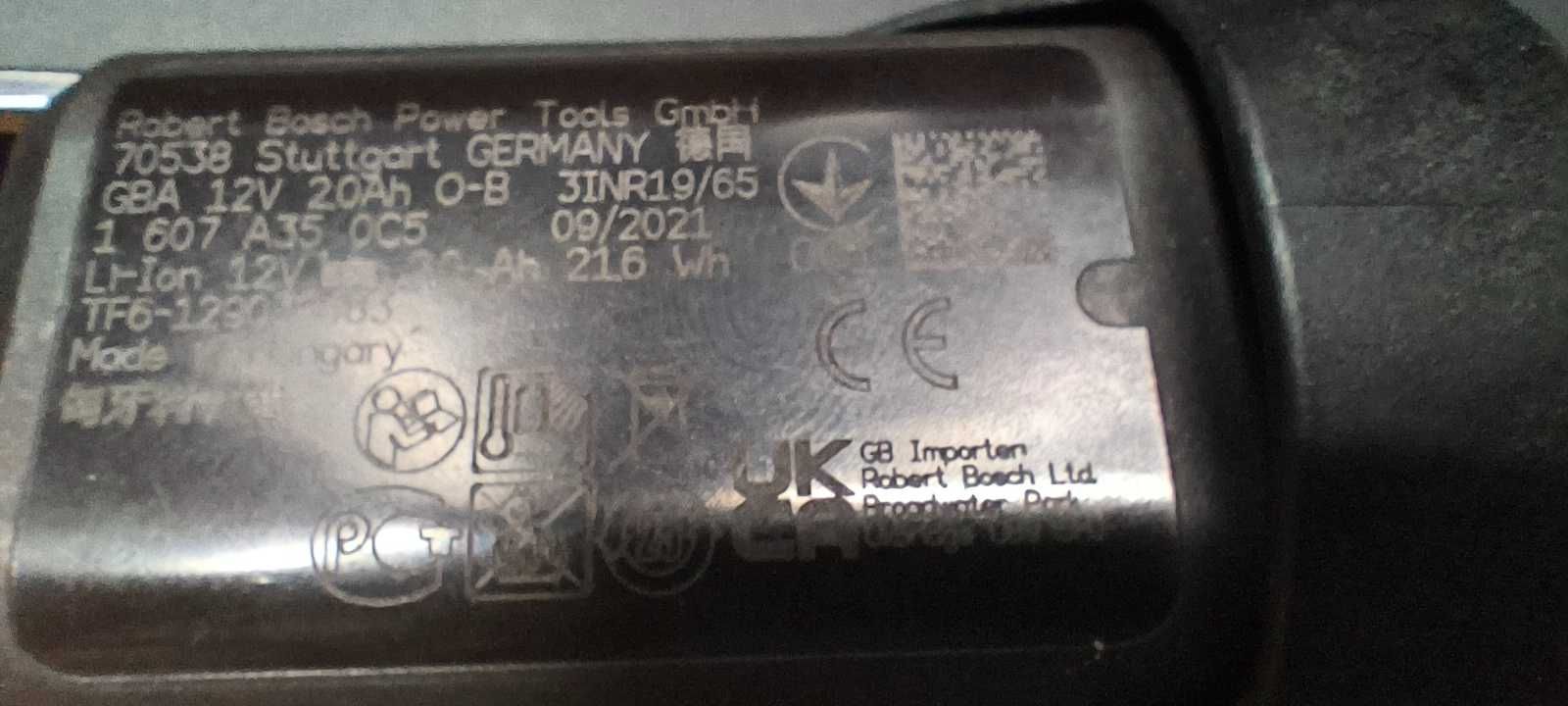 Akumulator Bosch GBA 12V 2,0Ah Professional