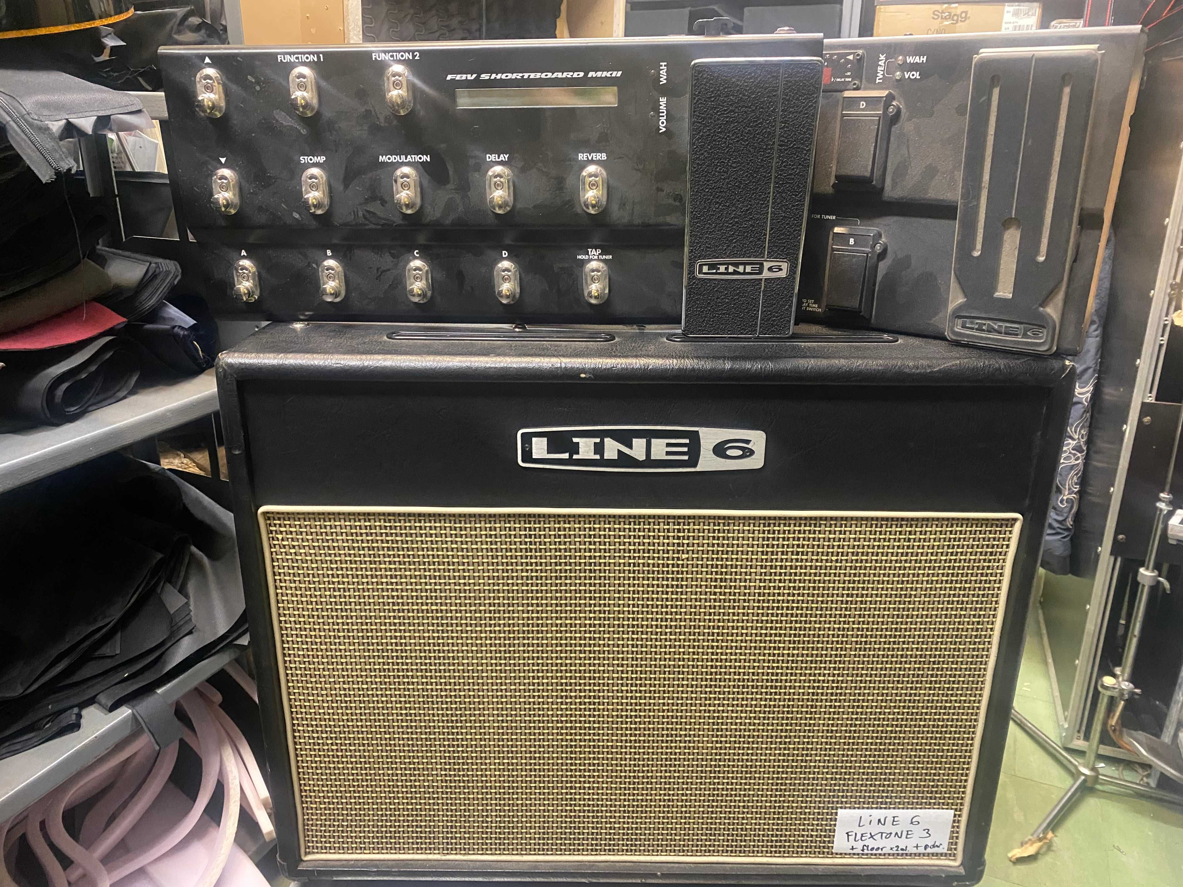 Line 6 Flextone III 1x12" + sterownik FBV Express