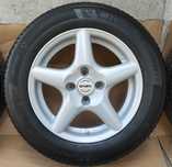 ENZO R felgi aluminiowe 15 cali 4 x 100 jak nowe + super opony letnie