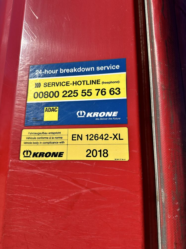 Krone 2018 osie SAF
