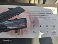 Wideo rejestrator z Android auto w lusterku