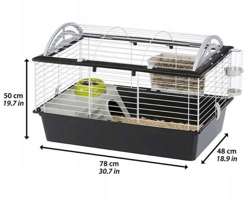 Klatka dla królika miniaturki świnki kawii Ferplast - Zestaw