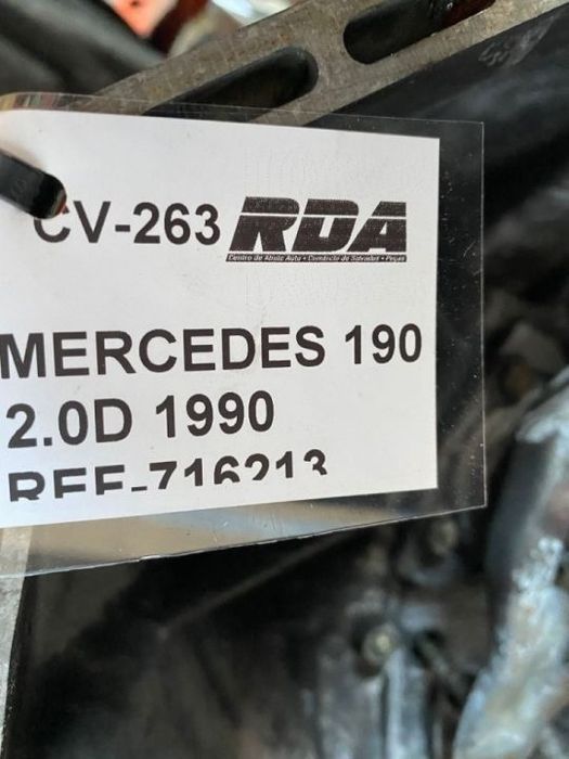 CV263 Caixa De Velocidades Mercedes 190 2.0D W201 Ref- 716213