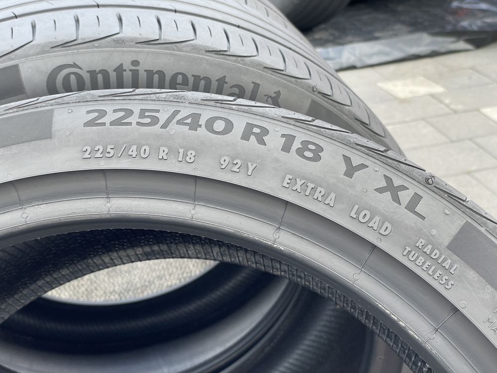 2021 225/40R18 Continental Premiumcontact6 Літні шини з німеччини!