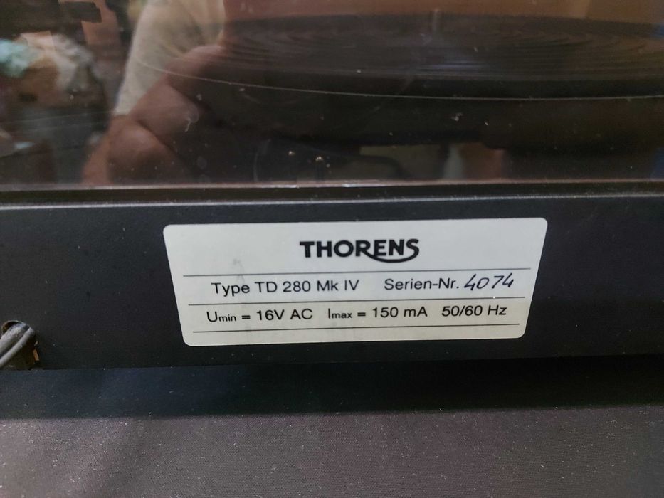 gramofon Thorens TD 280 MK IV