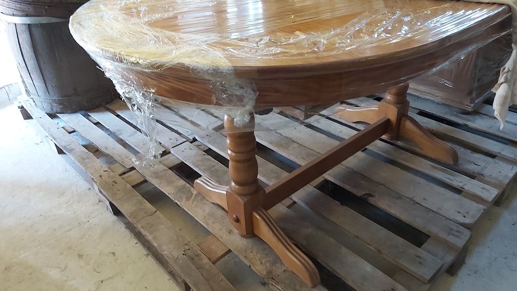 Stół + krzesła dębowe