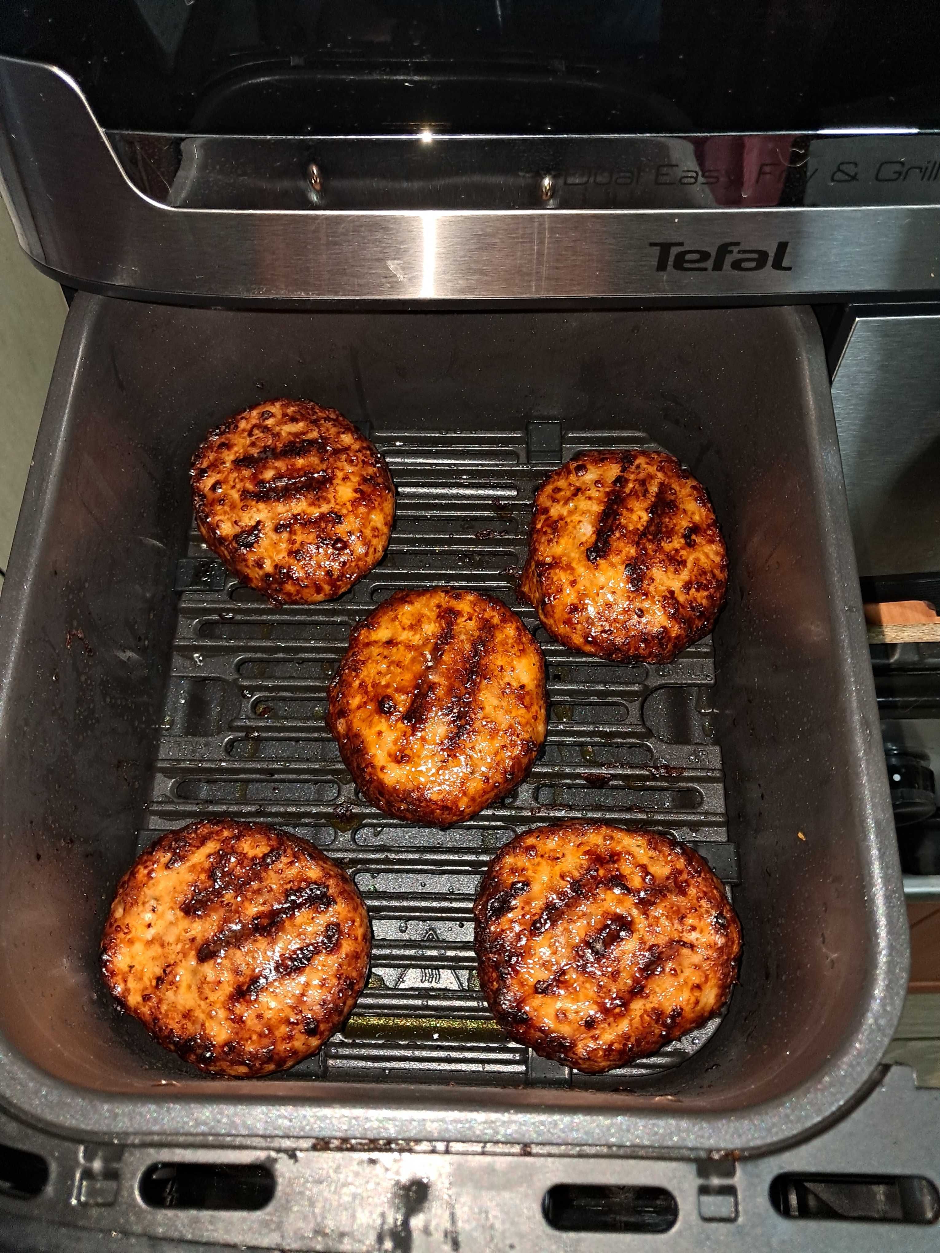Мультипіч Tefal EY905B10 Dual Easy Fry & Grill+ шампура