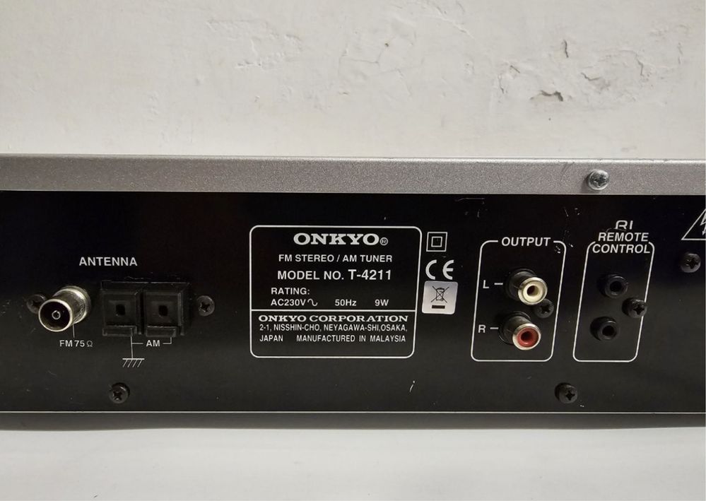 Am/Fm Tuner Onkyo T-4211