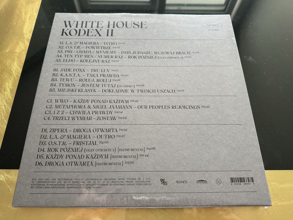 White House KODEX 2 proces winyl folia