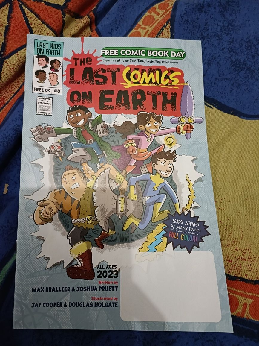 Komiks zeszyt Issue The last Comics On Earth