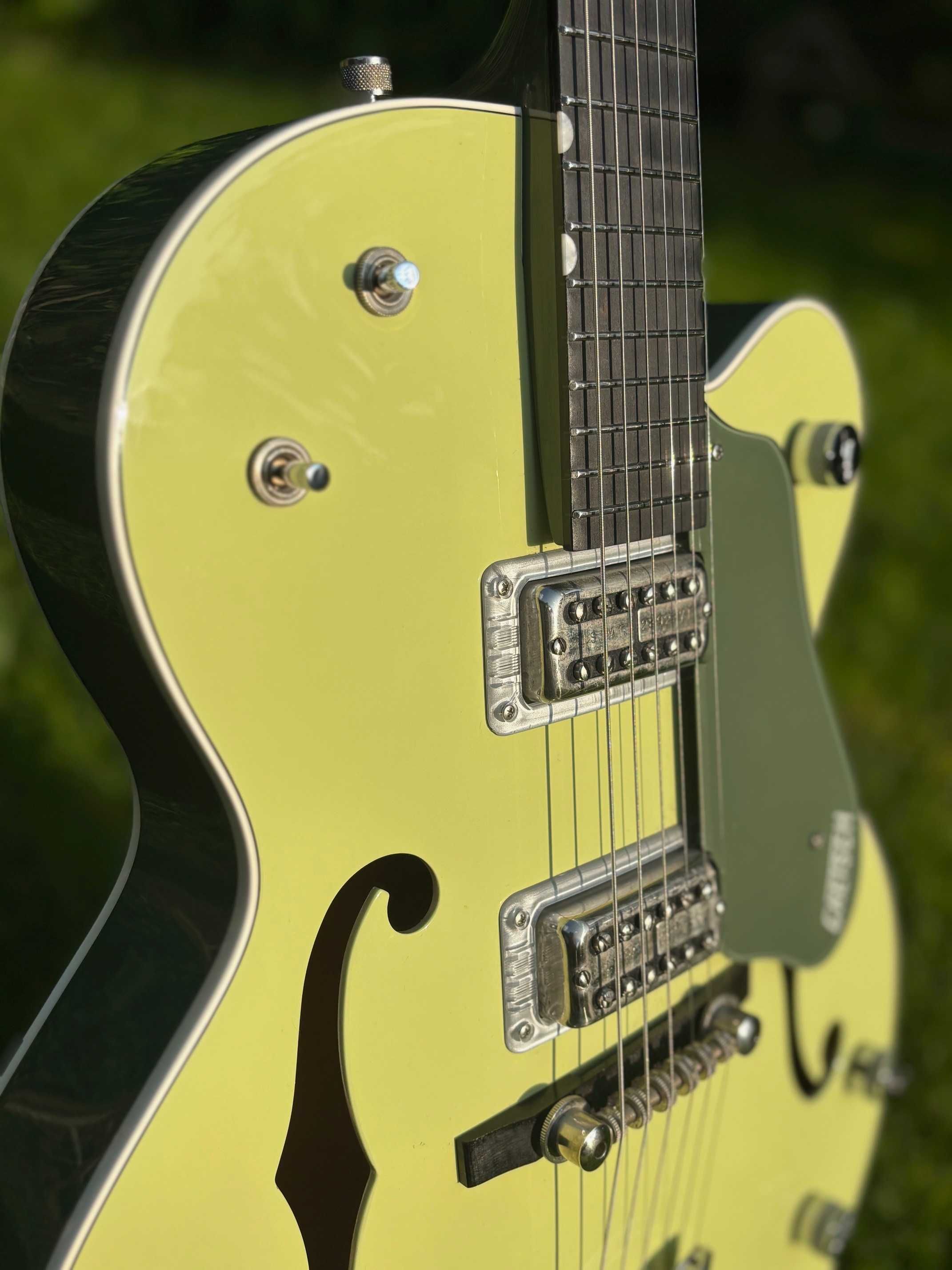 Gretsch G6118 Anniversary Two Tone Smoke Green Filter’Tron™ - bdb