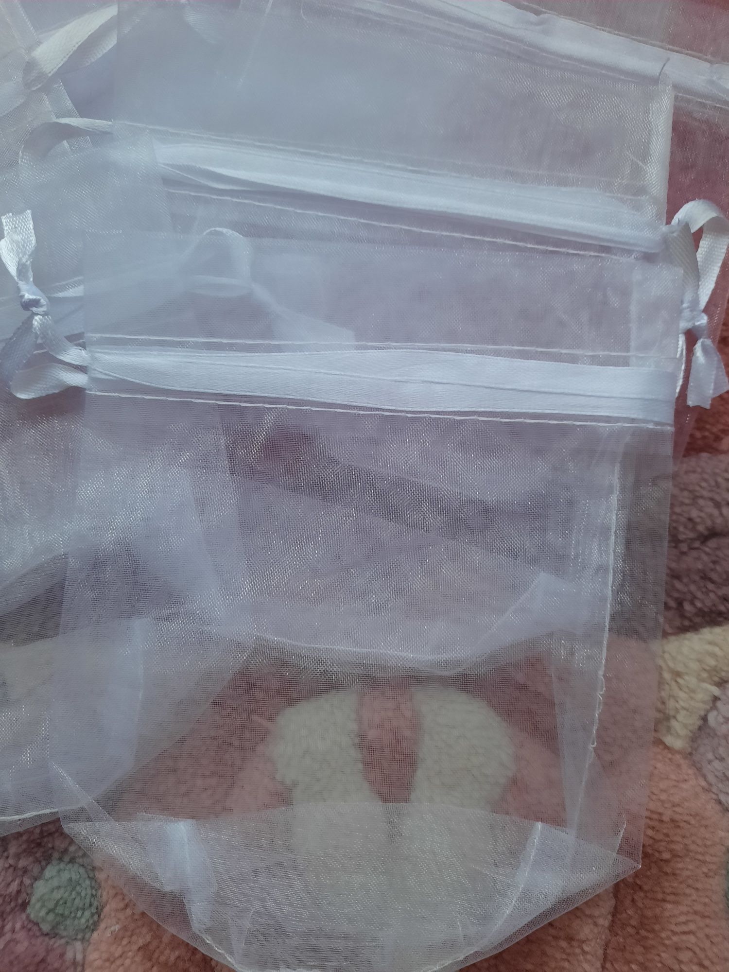 Подарочные мешочки из органзы новые