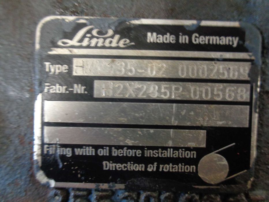 Hydromotor silnik hydrauliczny jazdy LINDE HMV 135-02   2569