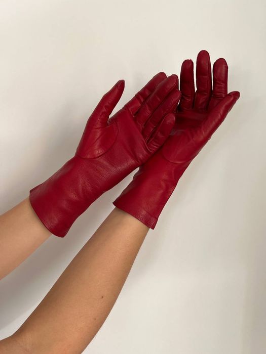 Продам перчатки женские, кожа, р. 6.5