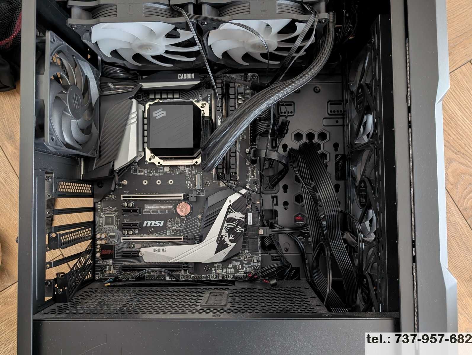 komputer PC, Intel Core i9-9900K MSI Geforce RTX 2080 TI Gaming X Trio