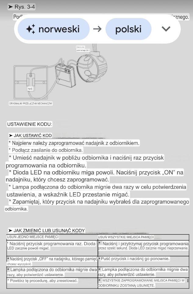 Włącznik Nexa LWMR-210