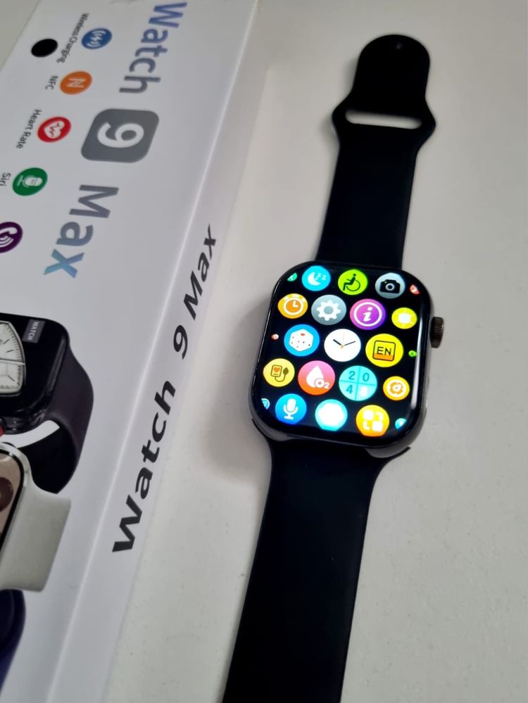 Smartwatch 9 MAX czarny