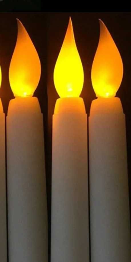 Лед свічки з пультом led candle 3 шт