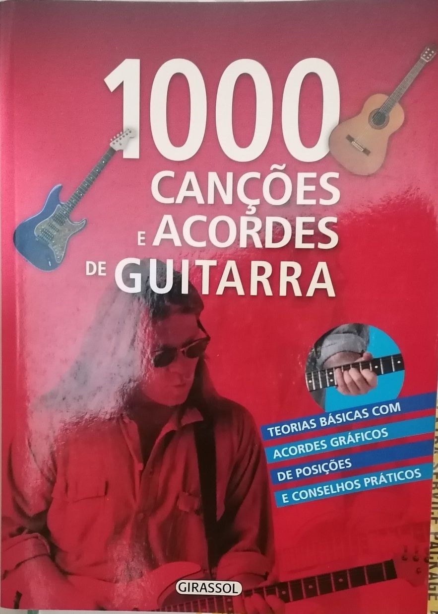 Livro de 1000 canções e acordes de guitarra